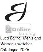 Luca Barra  Men’s and Women’s watches Catalogue 2026